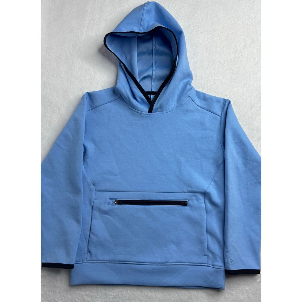 DSG Boy’s XS Academy Blue Fleece Hooded Sweatshirt NWTs